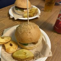 Mini Burger dell’inaugurazione   at  Van Ver Burger Garibaldi in Turin