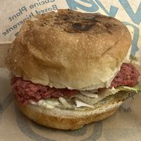 Burger “Grilet"  at  Van Ver Burger Garibaldi in Turin