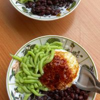 Vegan Durian Chendol  at 99 Old Trees Durian in Singapore