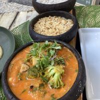 Vegan moqueca  at Zaza Bistro Tropical in Rio De Janeiro