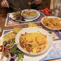 Vegan lasagna   at Bush House, Queen's Square, Attleborough NR17 2AF in England