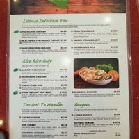 menu at OTB Delight Cafe in Wesley Chapel