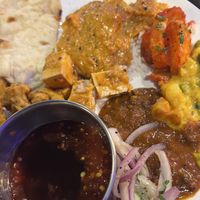 Lunch buffet with a tofu dish!!  at India House in Spokane