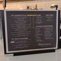 Menu at Foxtail Coffee - Murray Hill in Jacksonville