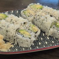 Cucumber avocado rolls at Kami Poke in Tallahassee