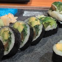 Veggie combo roll at wild ginger in Palm Coast