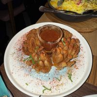 Onion bhaji   at Masala Zone Piccadilly Circus in London