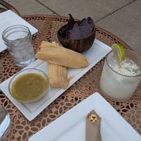 Tamales Appetizer at House of Bogini in Lake Geneva