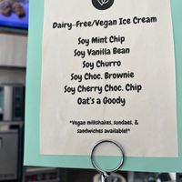 Vegan options at CREAM in San Jose
