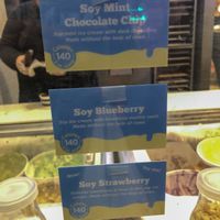 Ice Cream Options at CREAM in San Jose