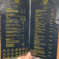 Menu  at La Foule Cafetería  in Ciudad De México