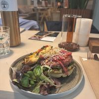 Vegan burger 💖  at Copper Branch in Haarlem