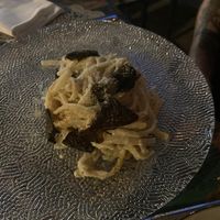 linguine with seaweed at Moon in Siracusa