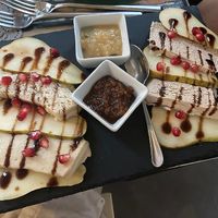 cheese board at Moon in Siracusa