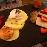 Vegan cheese at Moon in Siracusa