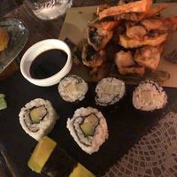 Sushi e tempura at Moon in Siracusa