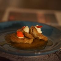 Soy medallions at Moon in Siracusa