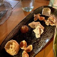 Cheese board  at Moon in Siracusa