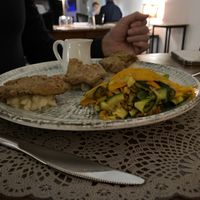 Soy medallions   at Moon in Siracusa