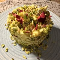 Pistacchio cake  at Moon in Siracusa