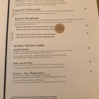 Menu 3  at Moon in Siracusa