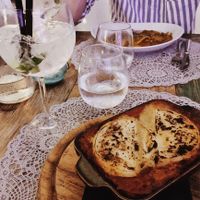 ravioli and lasagne at Moon in Siracusa