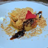 Apple caponata at Moon in Siracusa