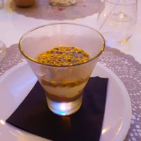 Special Desert: Passion Fruit Tiramisu at Moon in Siracusa