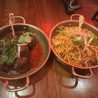 Kofta and noodles   at TANGRA in London