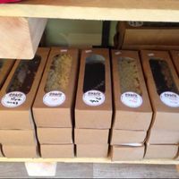 Vegan cakes and pies at Seeds in Tel Aviv