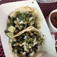 vegan tacos   at Willie's Taco Joint in Arizona