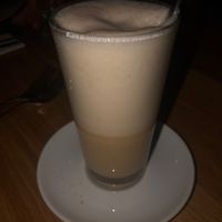 Chai latte with oat milk at Grand Café De Doelen in Friesland