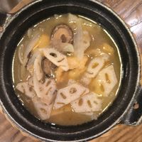 Tofu and lotus at MẸT Vietnamese restaurant & Vegetarian Met 4 in Hà Nội