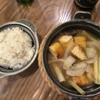 Tofu and lemongrass at MẸT Vietnamese restaurant & Vegetarian Met 4 in Hà Nội