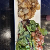 Vegan chorizo made from soy  at Mugs on Main in Riverhead