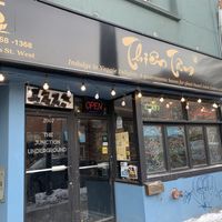 Located on Dundas Street in Toronto's west-end Junction neighbourhood.  at Thien Tam Asia Vegan & Vegetarian Restaurant in Toronto
