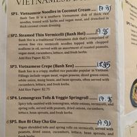Vietnam Crepe is very popular  at Thien Tam Asia Vegan & Vegetarian Restaurant in Toronto