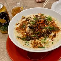 Spicy Vegan ramen 🍜 the best I’ve had in Japan   at ANDRYU★ - らーめん薬膳担々麺　アンドリュー★ in Osaka