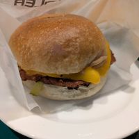 Vegan Burger at Neusiedler in Burgenland