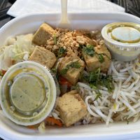 Make your own vegan bowl with Green Curry at Asian Box in Campbell