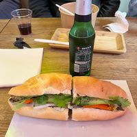 Tofu cake and mushroom sandwich at VietGnam® Milano - 100% Vietnamese street food in Milan