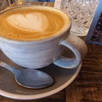 Oat latte at Megan's on King Street (Twickenham) in Twickenham