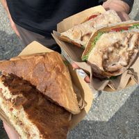 Poor photo of great sandwiches 😍  at The Roots in Queenstown