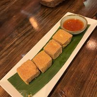 Tofu starter (was ok, but would try another starter next time)  at Vegan Garden Friedrichshain in Berlin