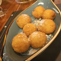 Fried banana  at Vegan Garden Friedrichshain in Berlin