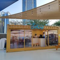 The stand at Serve  in Doha Municipality