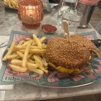 DIRTY VEGAN BURGER  at Bill's in Milton Keynes