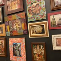 Decor at Radhey Chai Bar in Fitzroy