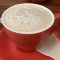 Traditional spice chai. Bit too sweet but nice    at Radhey Chai Bar in Fitzroy