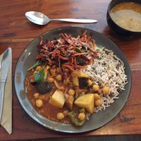 ‘Not So Hungry’ plate at Radhey Chai Bar in Fitzroy